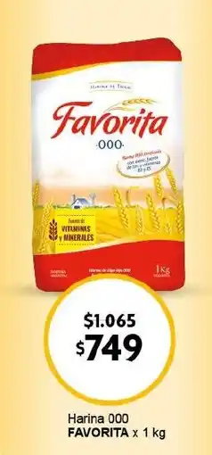 Makro Favorita harina 000 oferta