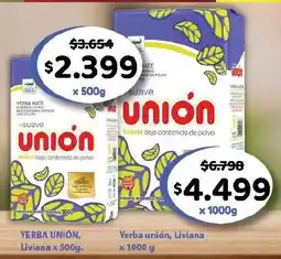 Makro Unión yerba mate liviana oferta