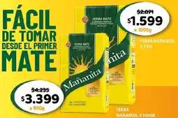 Makro Mañanita yerba mate oferta
