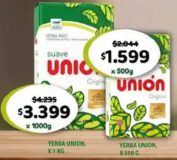 Makro Unión yerba mate suave oferta