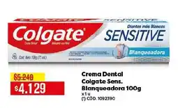 Makro Colgate crema dental sensitive blanqueadora oferta