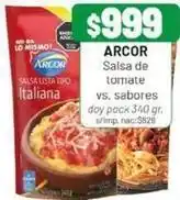 Almacor Arcor - salsa de tomate italiana oferta