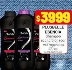 Almacor Plusbelle - esencia shampoo acondicionador vs fragancias oferta