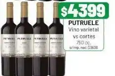 Almacor Putruele - vino varietal vs cortes oferta