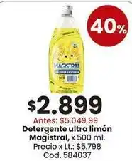 Coto Magistral - detergente ultra lim3n oferta