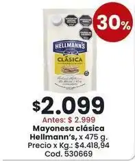 Coto Hellmann's - mayonesa clásica oferta