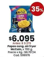 Coto Papas cong. air fryer oferta