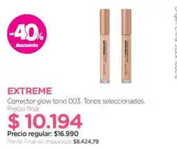 Farmacity Extreme corrector glow tono 003 oferta