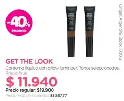 Farmacity Get the look contorno líquido con pillow luminizer oferta