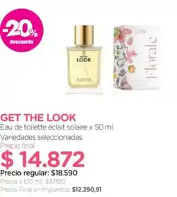 Farmacity Look eau de toilette eclait solaire oferta