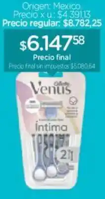 Farmacity Gillette ventis intimas oferta