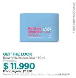 Farmacity Get the look bálsamo de limpieza facial oferta