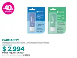 Farmacity Farmacity protector labial daily care oferta