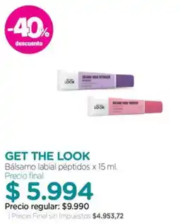 Farmacity Look bálsamo labial péptidos oferta