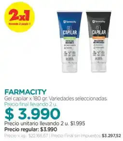 Farmacity Farmacity gel capilar oferta