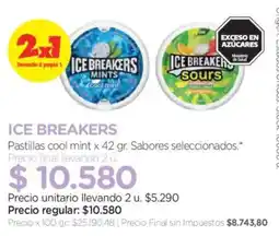 Farmacity Ice breakers pastillas cool mint oferta
