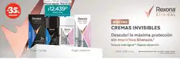 Farmacity Rexona cremas invisibles oferta