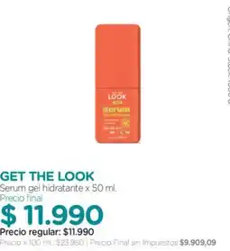 Farmacity Get the look serum gel hidratante oferta
