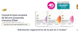 Farmacity Dove serums corporales intensivos oferta