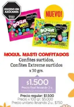 Farmacity Mogul masti confitados oferta