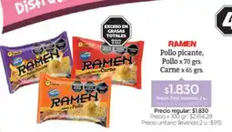 Farmacity Natura ramen oferta