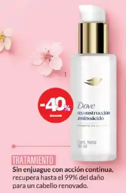 Farmacity Dove reconstrucción aminoácido oferta