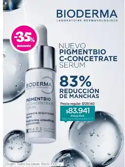 Farmacity Bioderma pigmentbio c-concentrate serum oferta