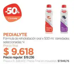 Farmacity Pedialyte formula de rehidratacion oral oferta