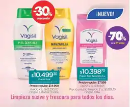 Farmacity Vagisil jabón líquido suave oferta