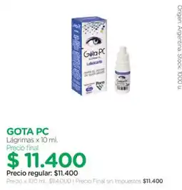 Farmacity Gota pc lágrimas oferta