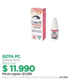 Farmacity Gota pc colirio oferta