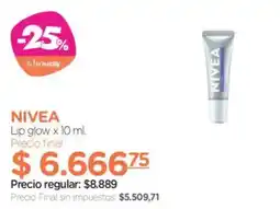 Farmacity Nivea lip glow oferta