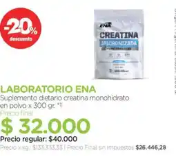 Farmacity Laboratorio ena creatina micronizada oferta