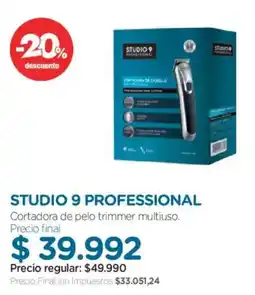 Farmacity Studio 9 professional cortadora de pelo trimmer multiuso oferta