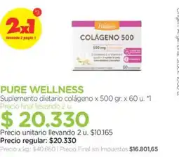 Farmacity Pure wellness colágeno oferta