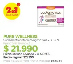 Farmacity Pure wellness colágeno plus oferta
