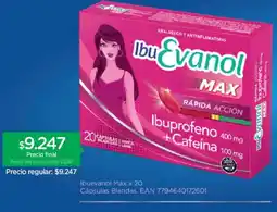 Farmacity IbuEvanol Max oferta