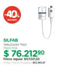 Farmacity Silfab nebulizador mesh oferta