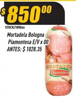 Supermercados Comodin Piamontesa mortadela bologna oferta