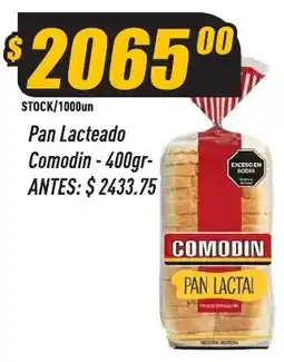 Supermercados Comodin Comodin pan lacteado oferta