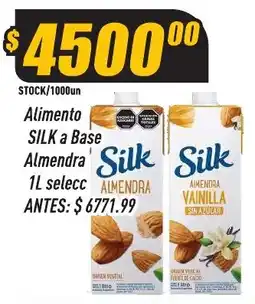 Supermercados Comodin Silk alimento a base de almendra oferta