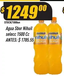 Supermercados Comodin Nihuil agua sbor selecc oferta