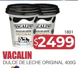 Masivos Vacalin dulce de leche original oferta