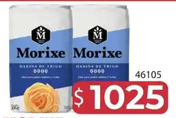 Masivos Morixe harina de trigo 0000 oferta