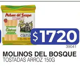 Masivos Molinos del Bosque tostadas arroz oferta