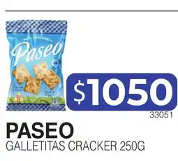 Masivos Paseo galletitas cracker oferta