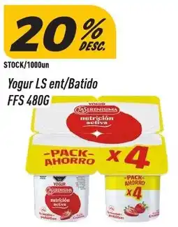 Supermercados Comodin La serenisima yogur ls ent/batido oferta