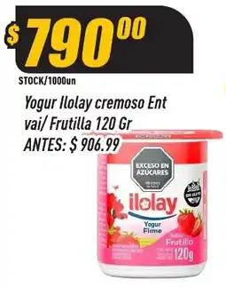 Supermercados Comodin Iolay yogur cremoso ent vai/frutilla oferta
