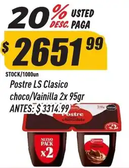 Supermercados Comodin Postre LS Clasico oferta