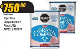 Supermercados Comodin Yogur Gran Compra Cremix / Firma 120Gr oferta